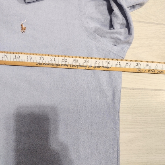 Ralph Lauren  button up long sleeve shirt 100% cotton size Large - Picture 3 of 5
